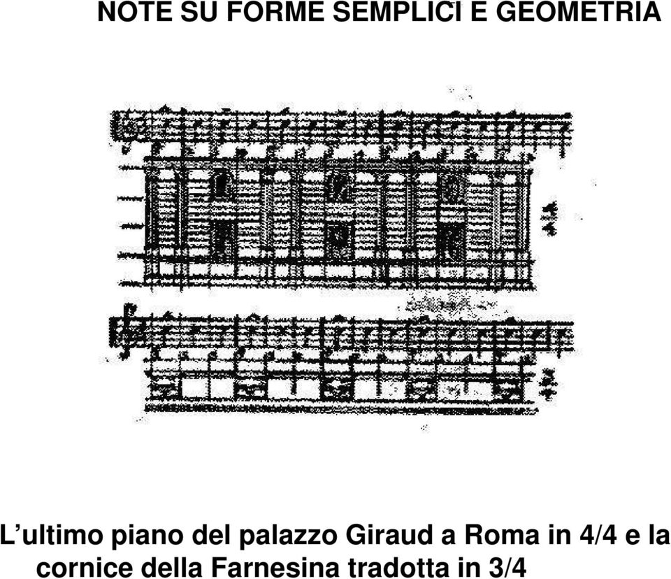 palazzo Giraud a Roma in 4/4 e