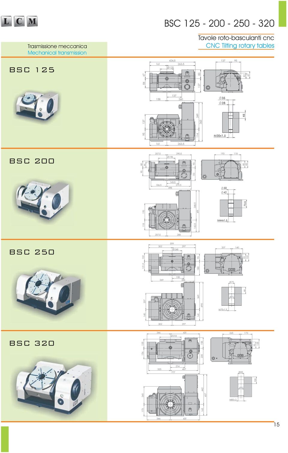 Tavole roto-basculanti cnc CNC Tilting