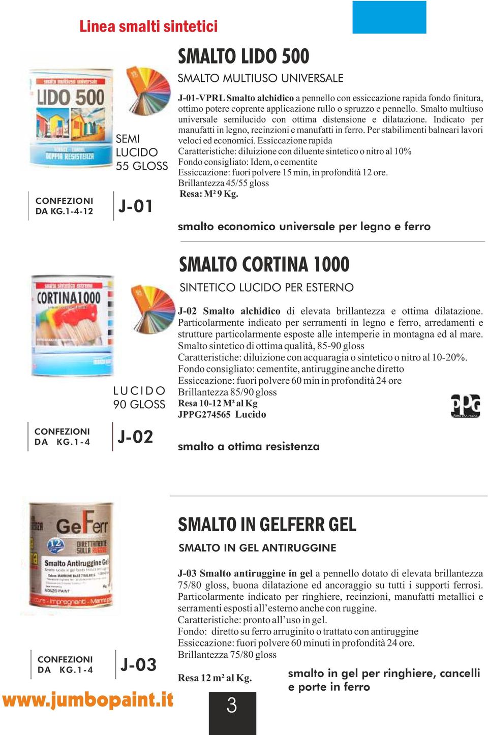 Essiccazione rapida Caratteristiche: diluizione con diluente sintetico o nitro al 10% Fondo consigliato: Idem, o cementite Essiccazione: fuori polvere 15 min, in profondità 12 ore.