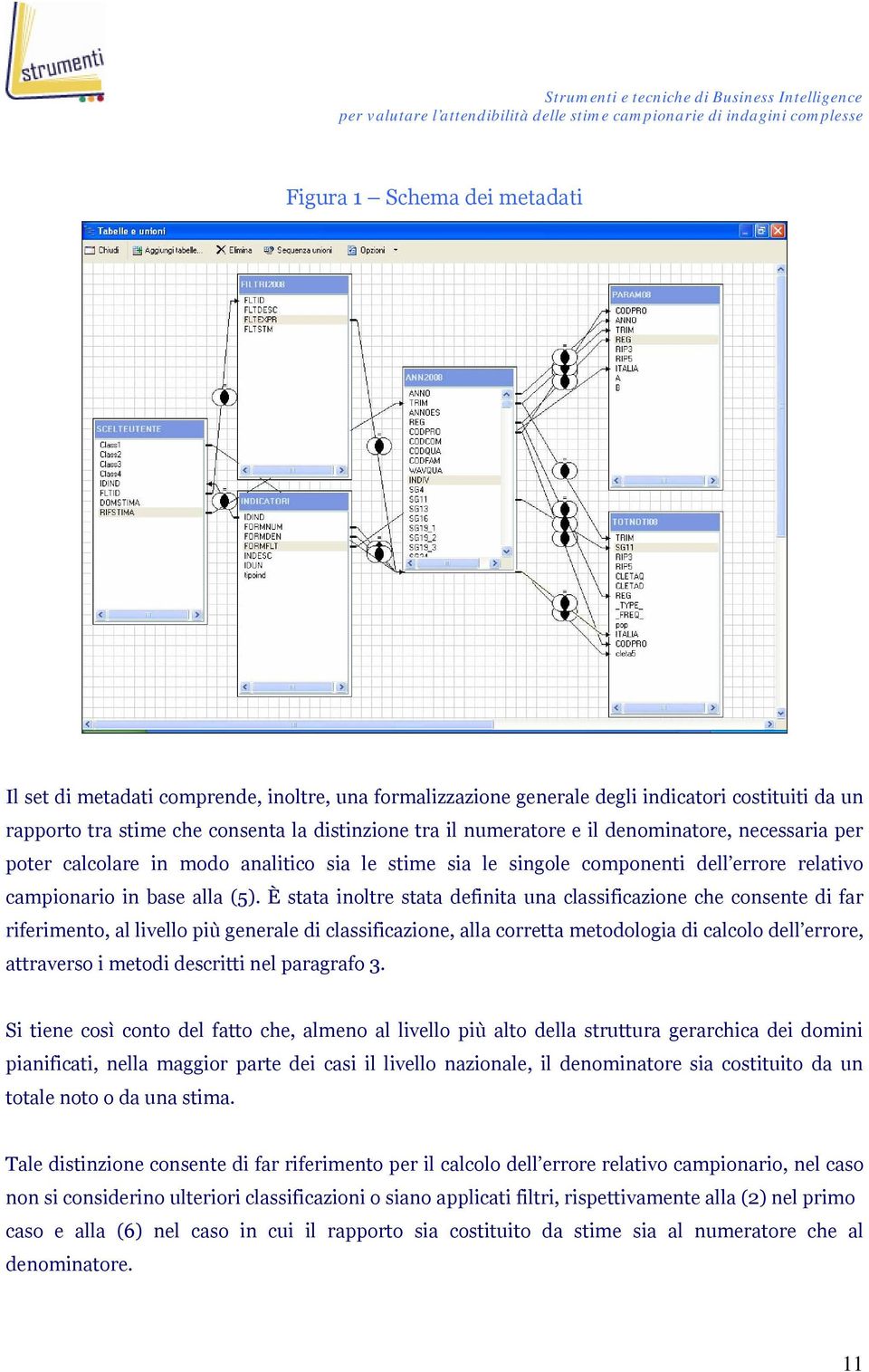 È stata inoltre stata efinita una classificazione che consente i far riferimento, al livello più generale i classificazione, alla corretta metoologia i calcolo ell errore, attraverso i metoi escritti