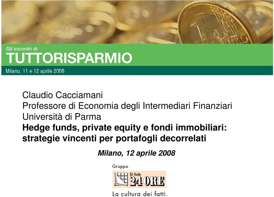 funds, private equity e fondi immobiliari: strategie