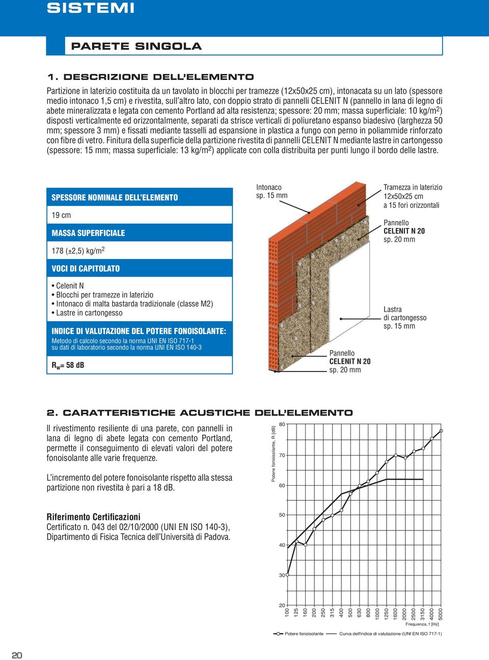 verticalmente ed orizzontalmente, separati da strisce verticali di poliuretano espanso biadesivo (larghezza 50 mm; spessore 3 mm) e fissati mediante tasselli ad espansione in plastica a fungo con