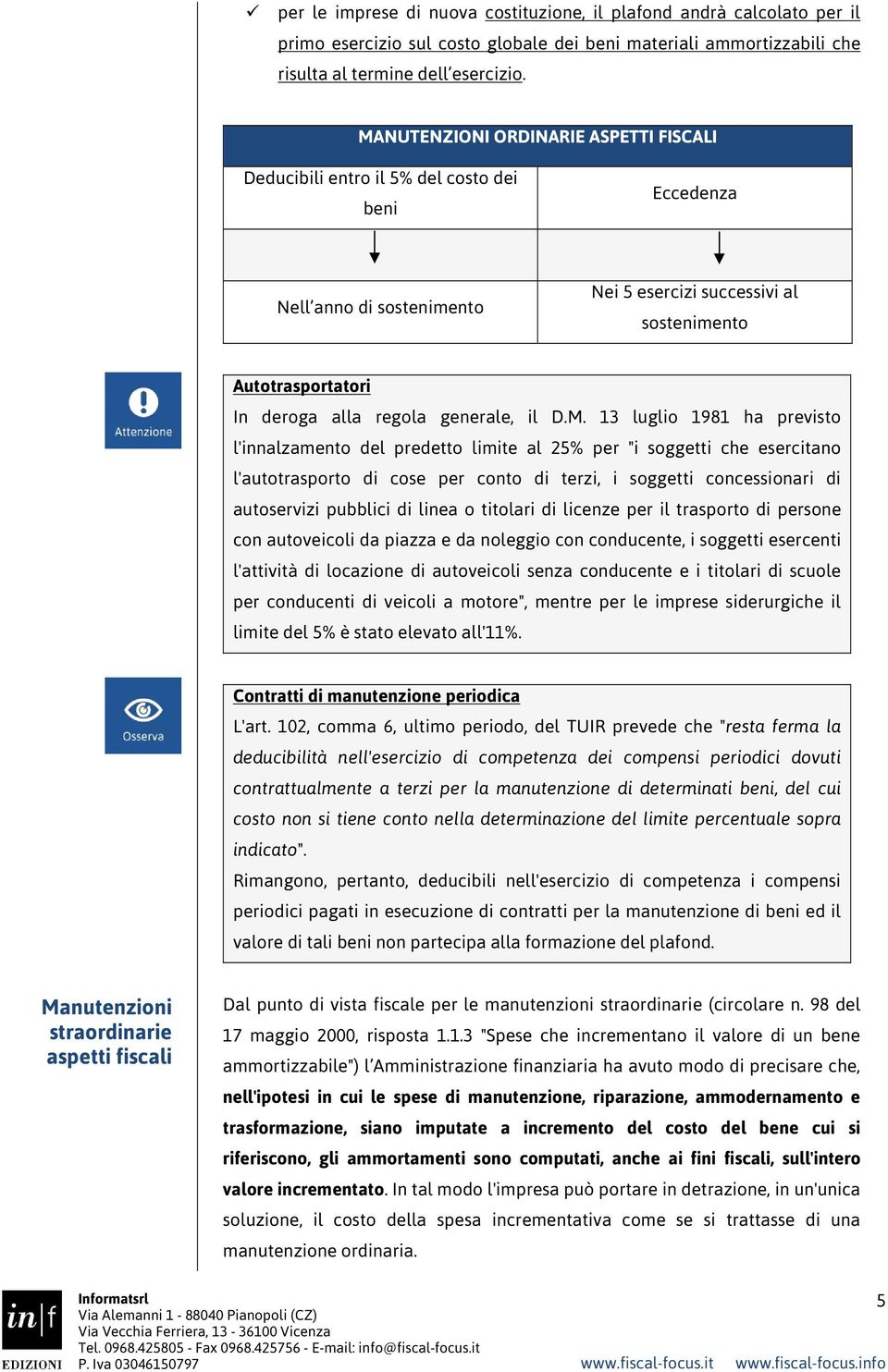 generale, il D.M.