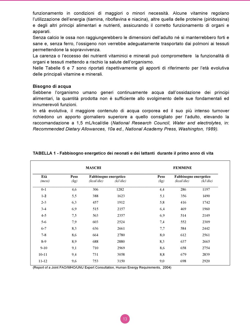 corretto funzionamento di organi e apparati.