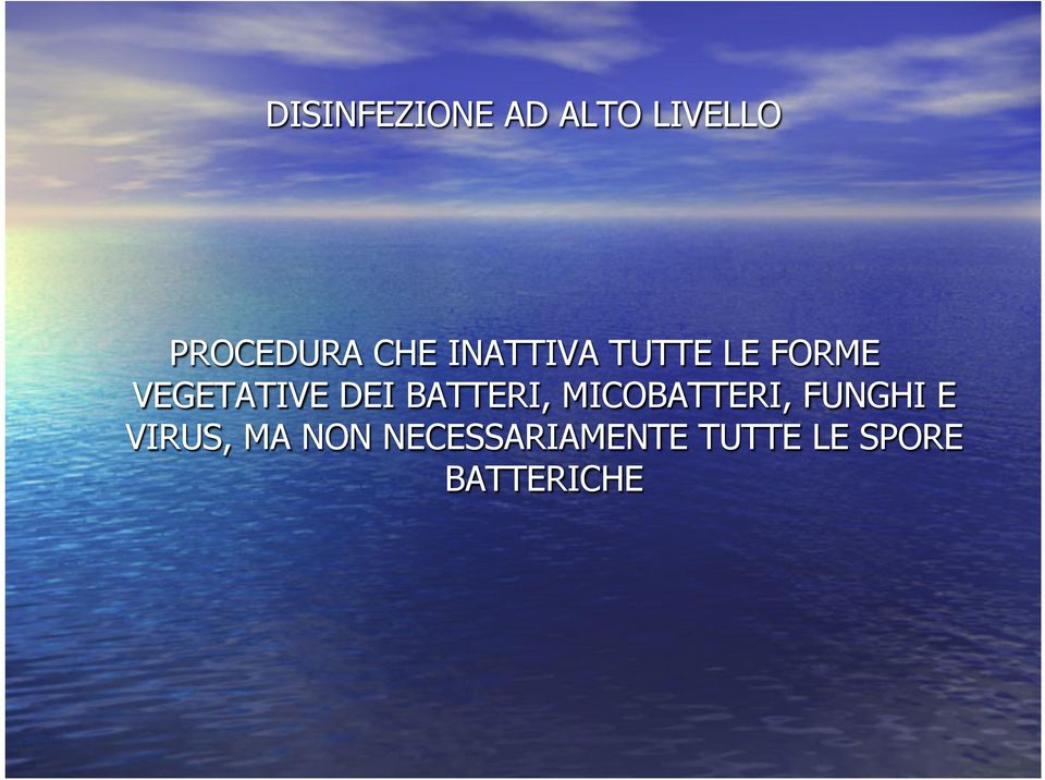 DEI BATTERI, MICOBATTERI, FUNGHI E VIRUS,