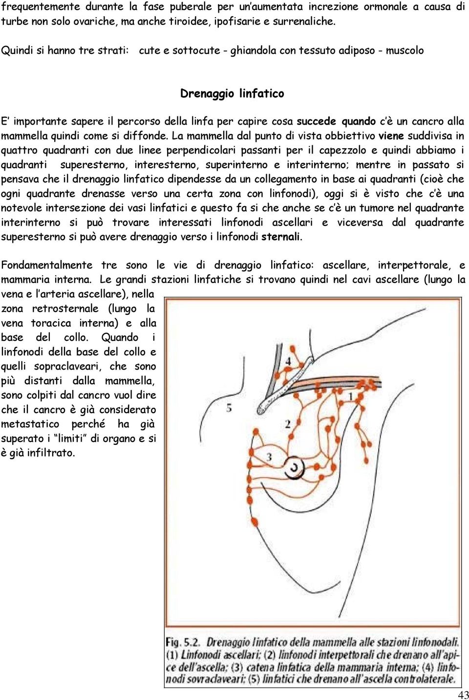 alla mammella quindi come si diffonde.