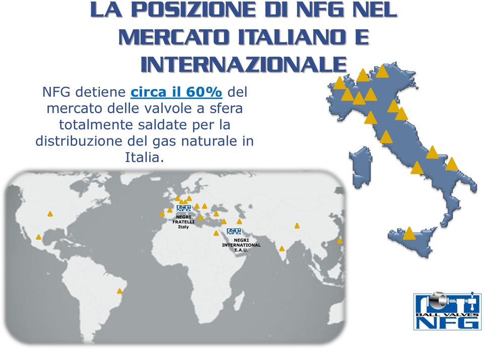 distribuzione del gas naturale in Italia.
