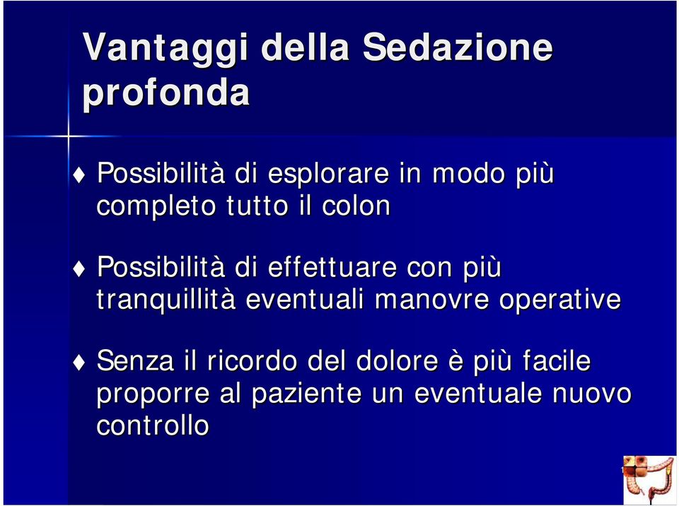 più tranquillità eventuali manovre operative Senza il ricordo del