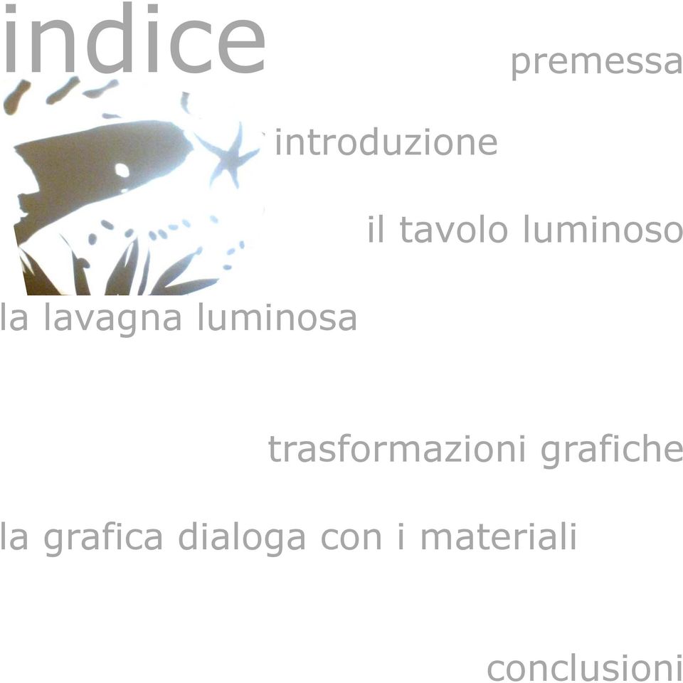 luminoso trasformazioni grafiche