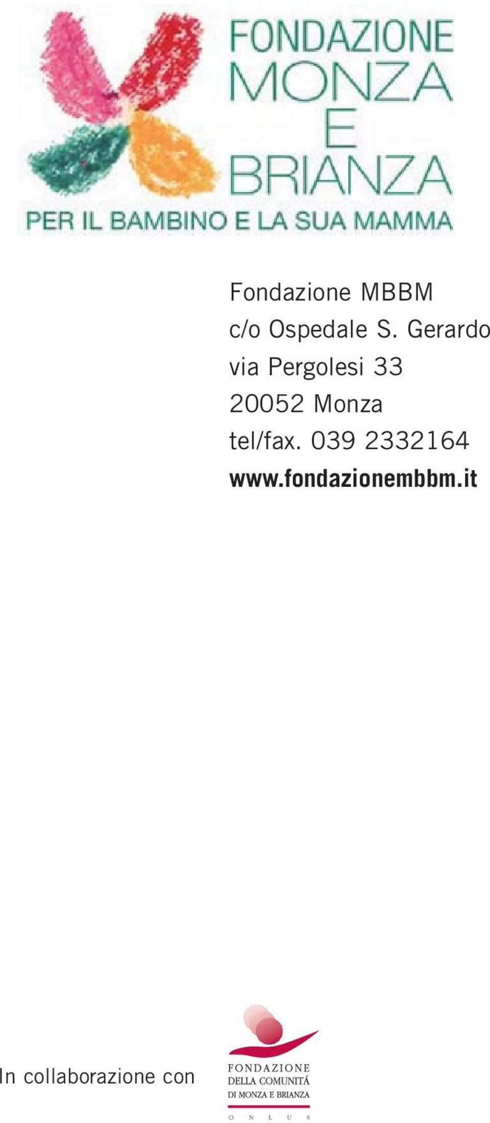 Monza tel/fax. 039 2332164 www.