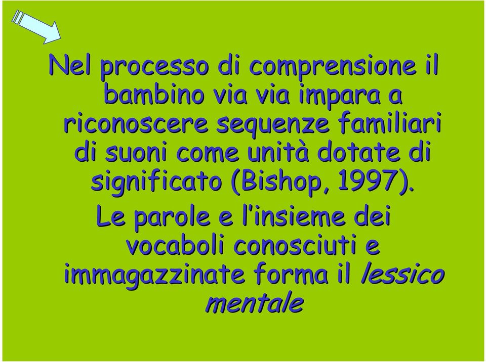 significato (Bishop( Bishop,, 1997).