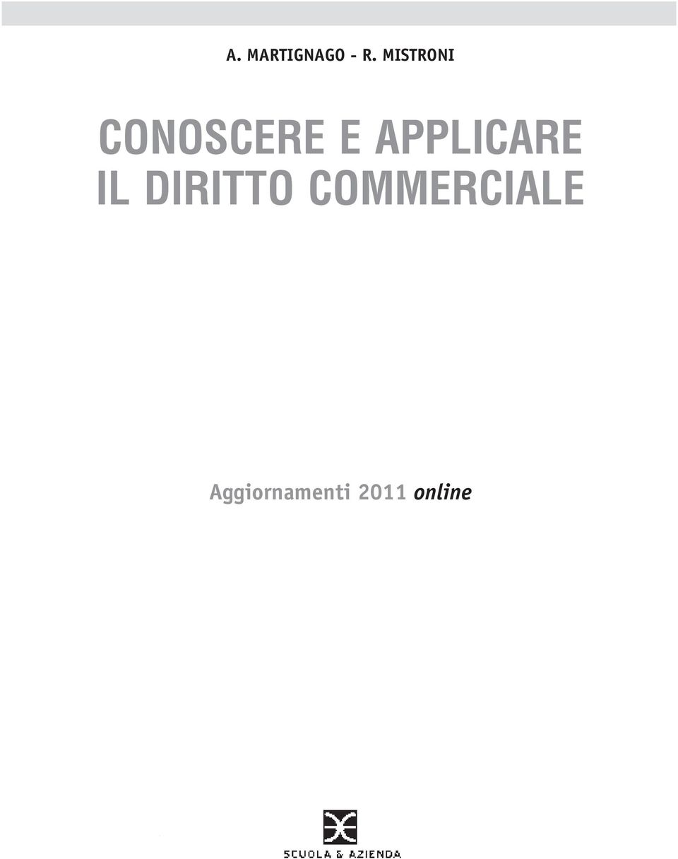 APPLICARE IL DIRITTO