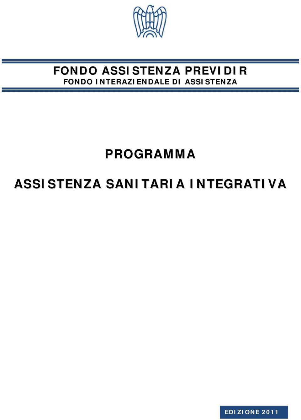 ASSISTENZA PROGRAMMA