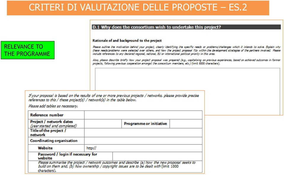 DI VALUTAZIONE