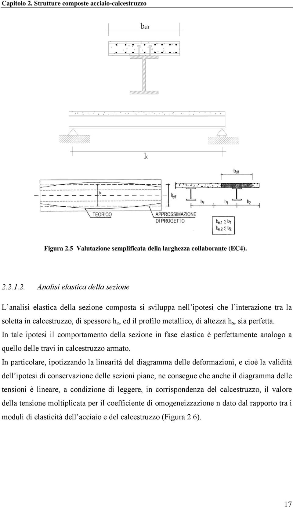 5 Valutazione semplificata della larghezza collaborante (EC4). 2.