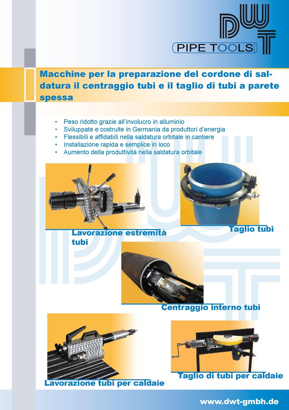 saldatura orbitale in cantiere Installazione rapida e semplice in loco Aumento della produttività nella saldatura orbitale