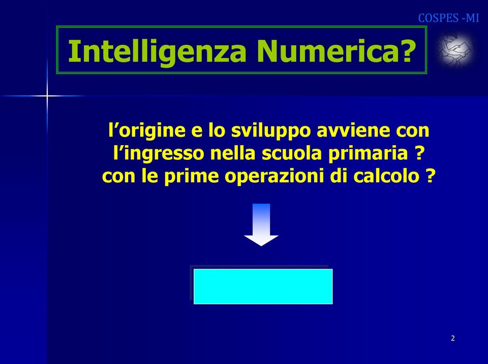 l ingresso nella scuola primaria?