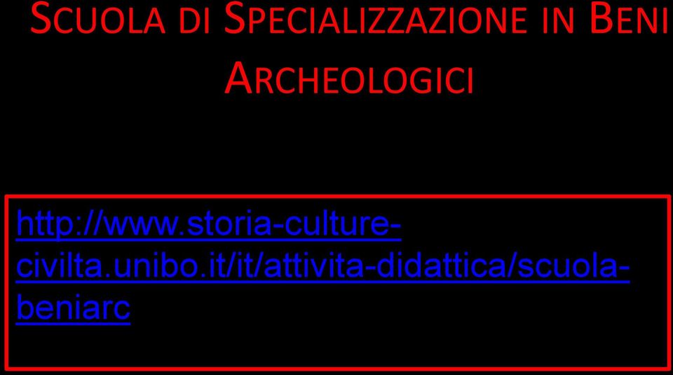 Beni Archeologici http://www.