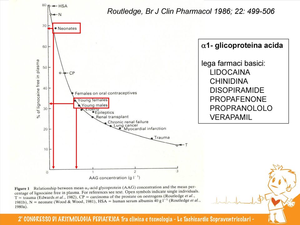 farmaci basici: LIDOCAINA CHINIDINA