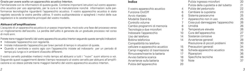 Il vostro apparecchio acustico è stato regolato secondo la vostra perdita uditiva.