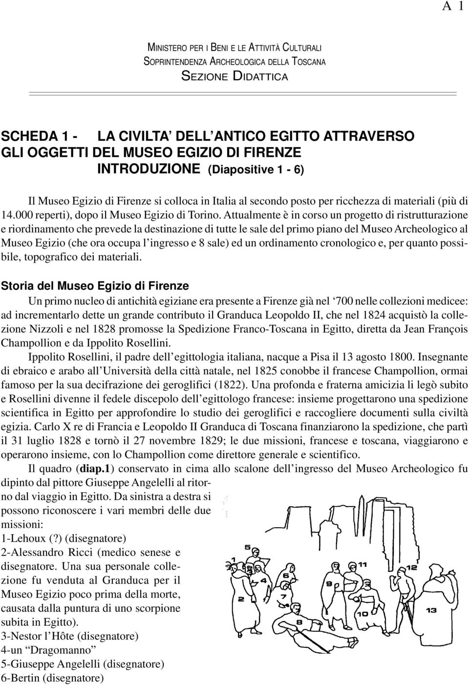 Attualmente è in corso un progetto di ristrutturazione e riordinamento che prevede la destinazione di tutte le sale del primo piano del Museo Archeologico al Museo Egizio (che ora occupa l ingresso e