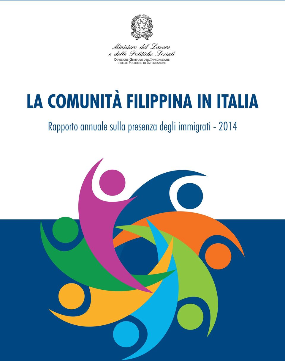 COMUNITÀ FILIPPINA IN ITALIA Rapporto