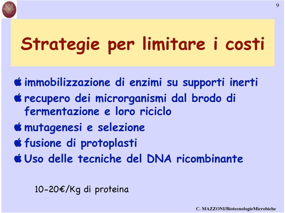 fermentazione e loro riciclo apple mutagenesi e selezione apple fusione