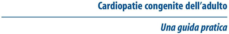 congenite I Cardiopatie