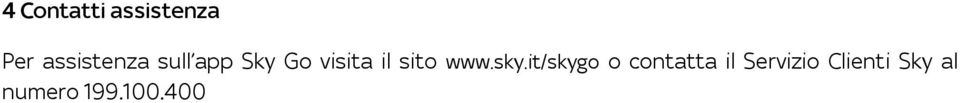 il sito www.sky.