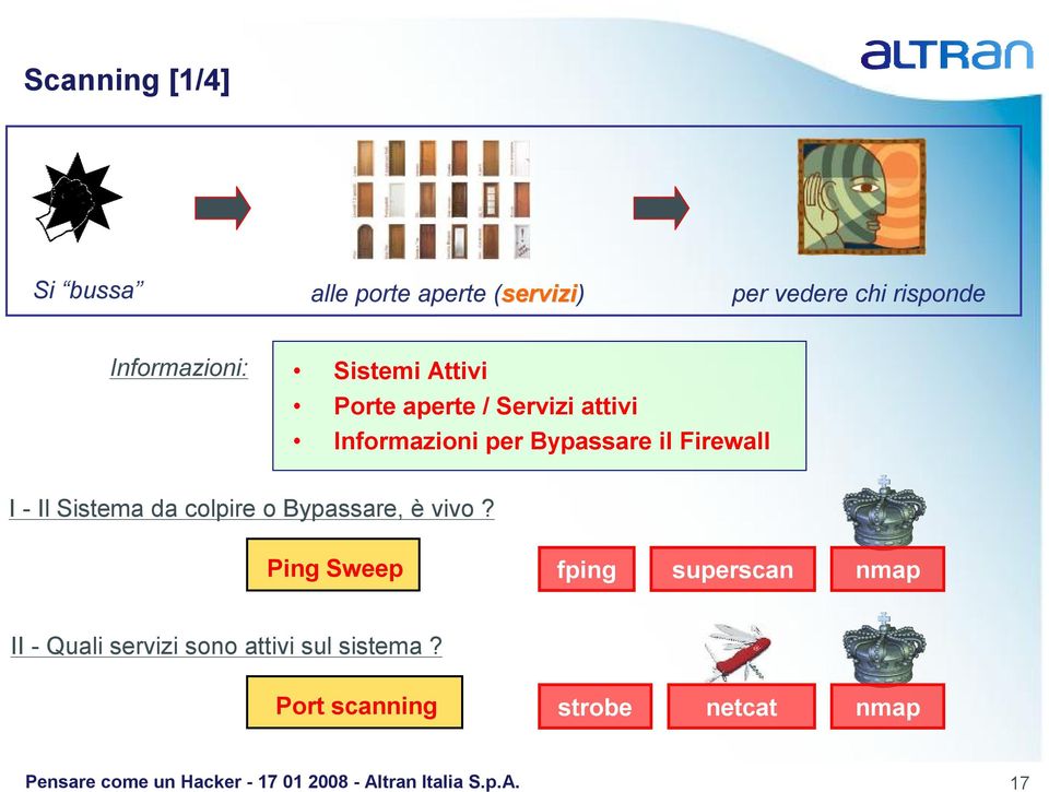 Bypassare il Firewall I - Il Sistema da colpire o Bypassare, è vivo?