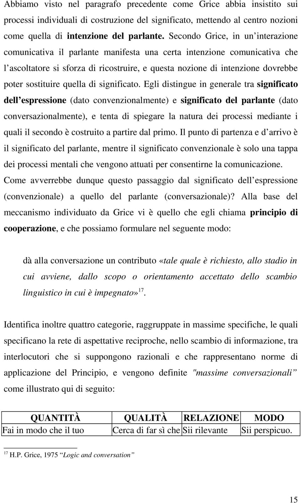 sostituire quella di significato.