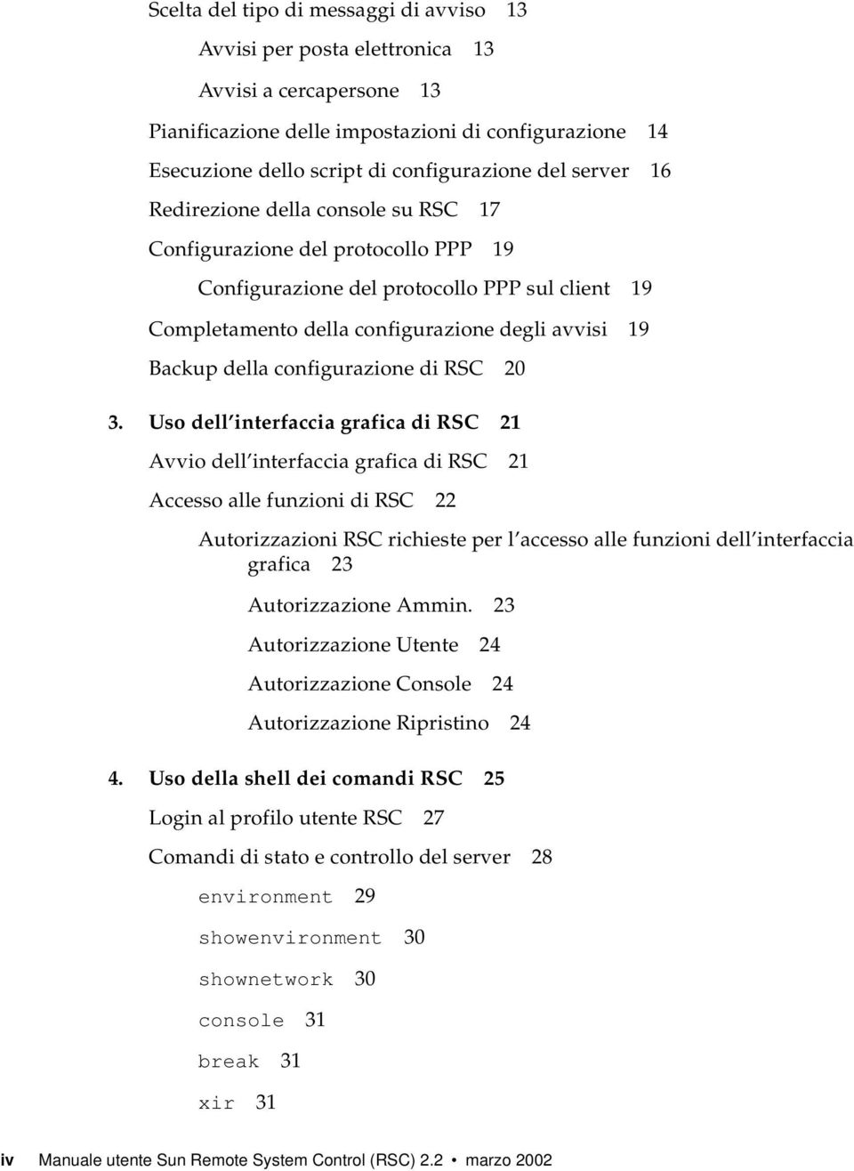 configurazione di RSC 20 3.