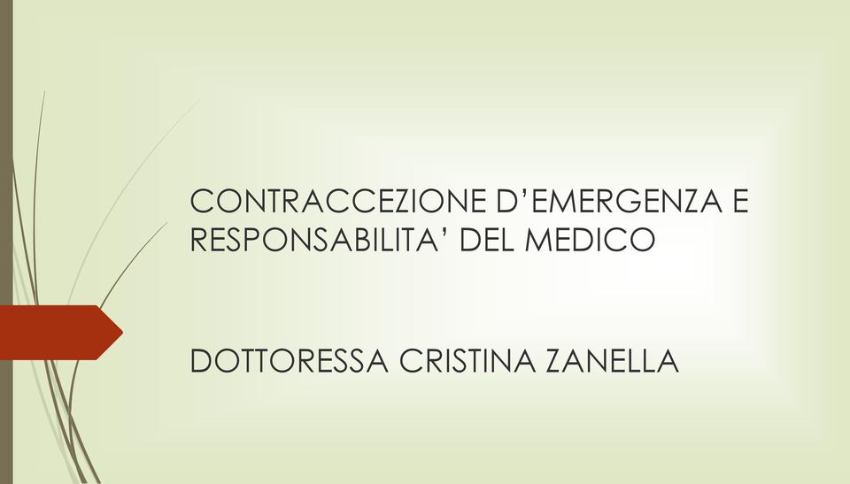 RESPONSABILITA DEL