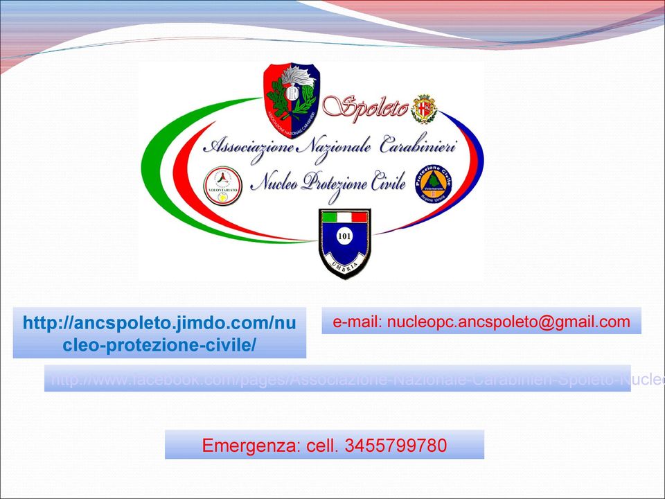 ancspoleto@gmail.com http://www.facebook.