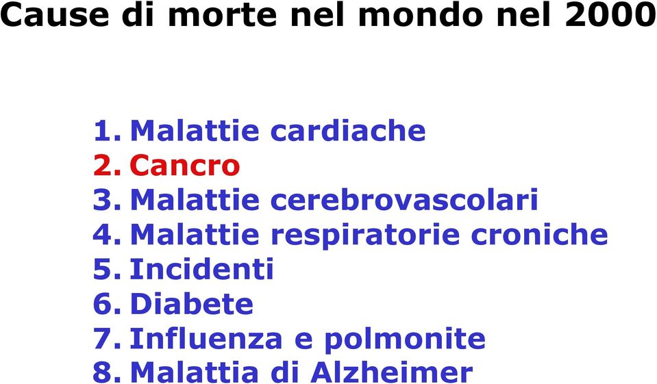 Malattie cerebrovascolari 4.