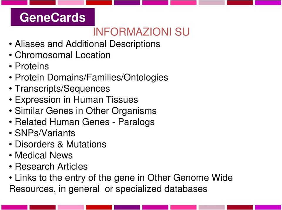 Organisms Related Human Genes - Paralogs SNPs/Variants Disorders & Mutations Medical News Research