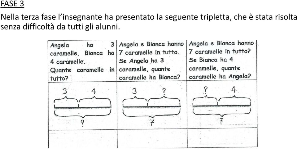 seguente tripletta, che è stata