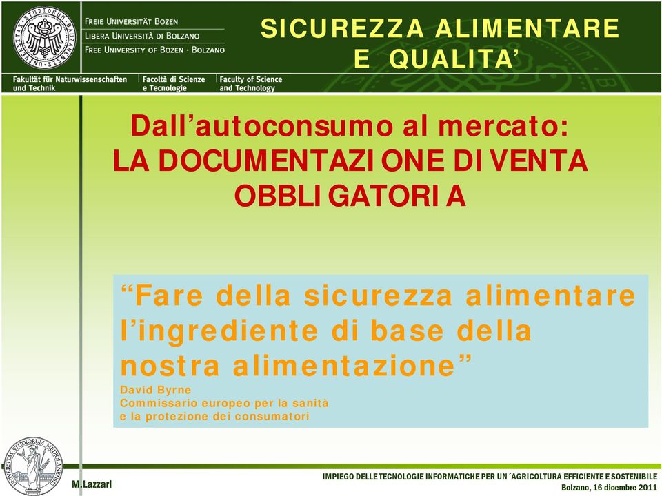 alimentare l ingrediente di base della nostra alimentazione