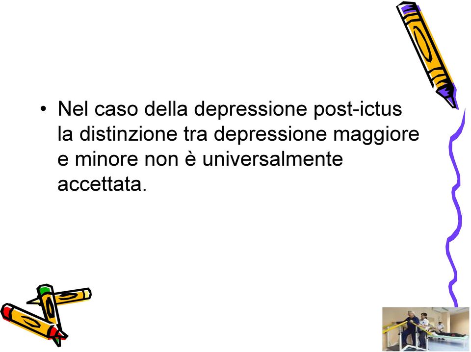 depressione maggiore e minore