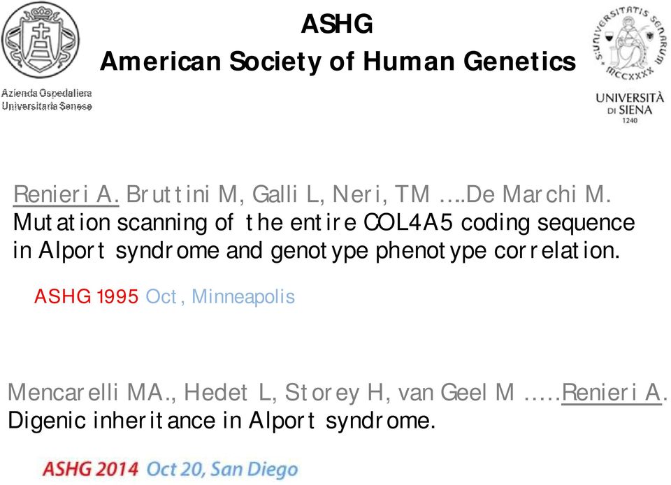 utation scanning of the entire COL4A5 coding sequence in Alport syndrome and