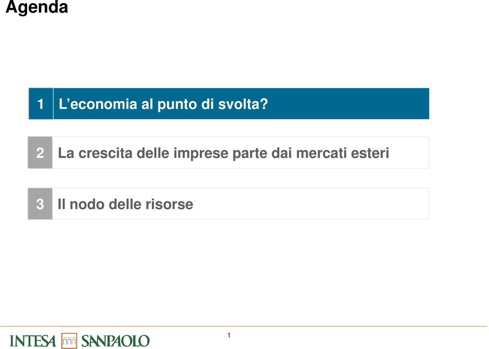 2 La crescita delle imprese