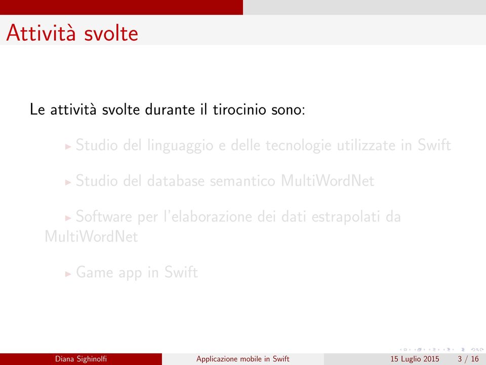 semantico MultiWordNet Software per l elaborazione dei dati estrapolati da