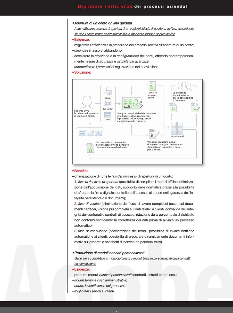 contemporaneamente misure di sicurezza e visibilità più avanzate; automatizzare i processi di registrazione dei nuovi clienti. Filiale I dati XML vengono estratti.