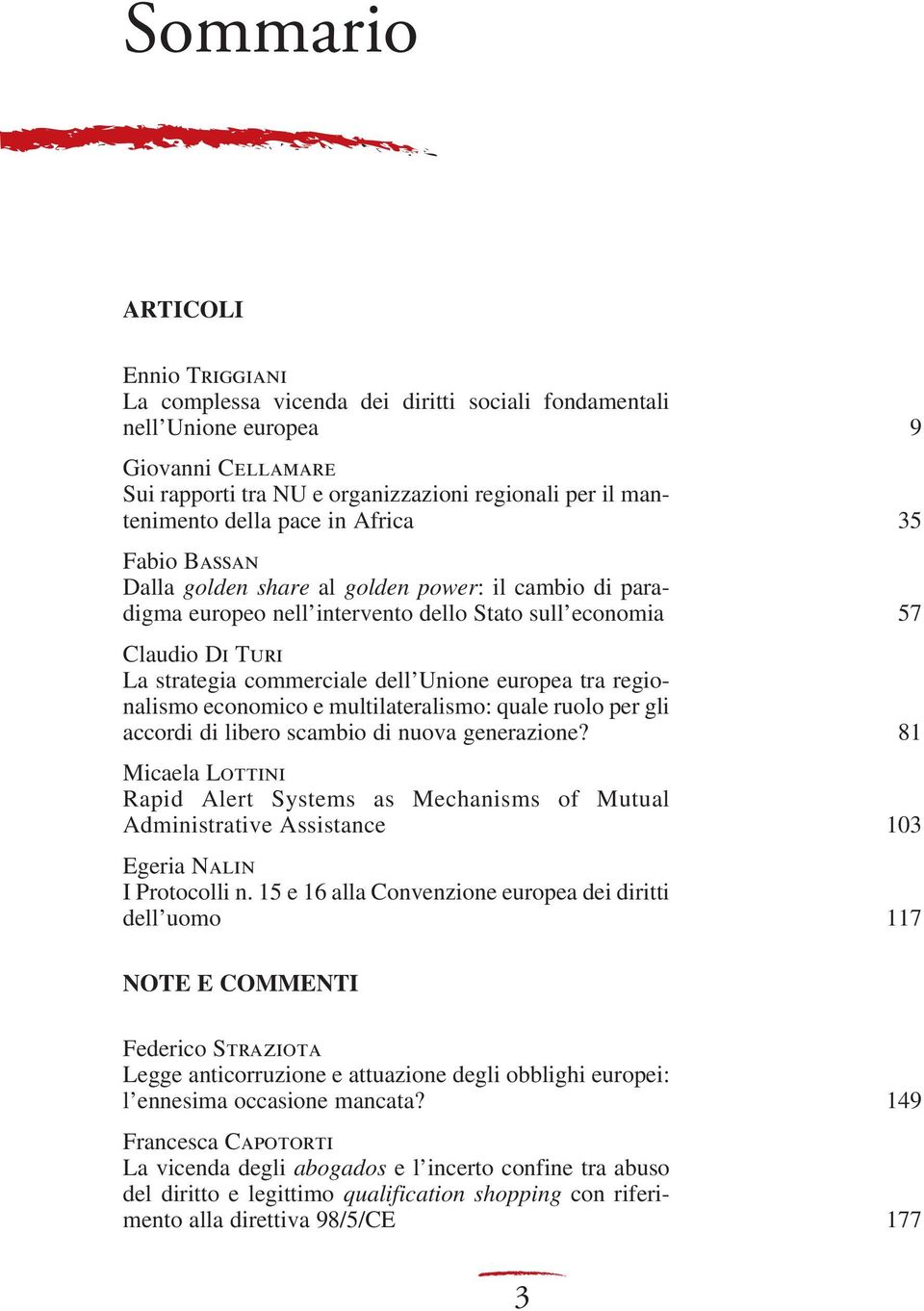 Unione europea tra regionalismo economico e multilateralismo: quale ruolo per gli accordi di libero scambio di nuova generazione?