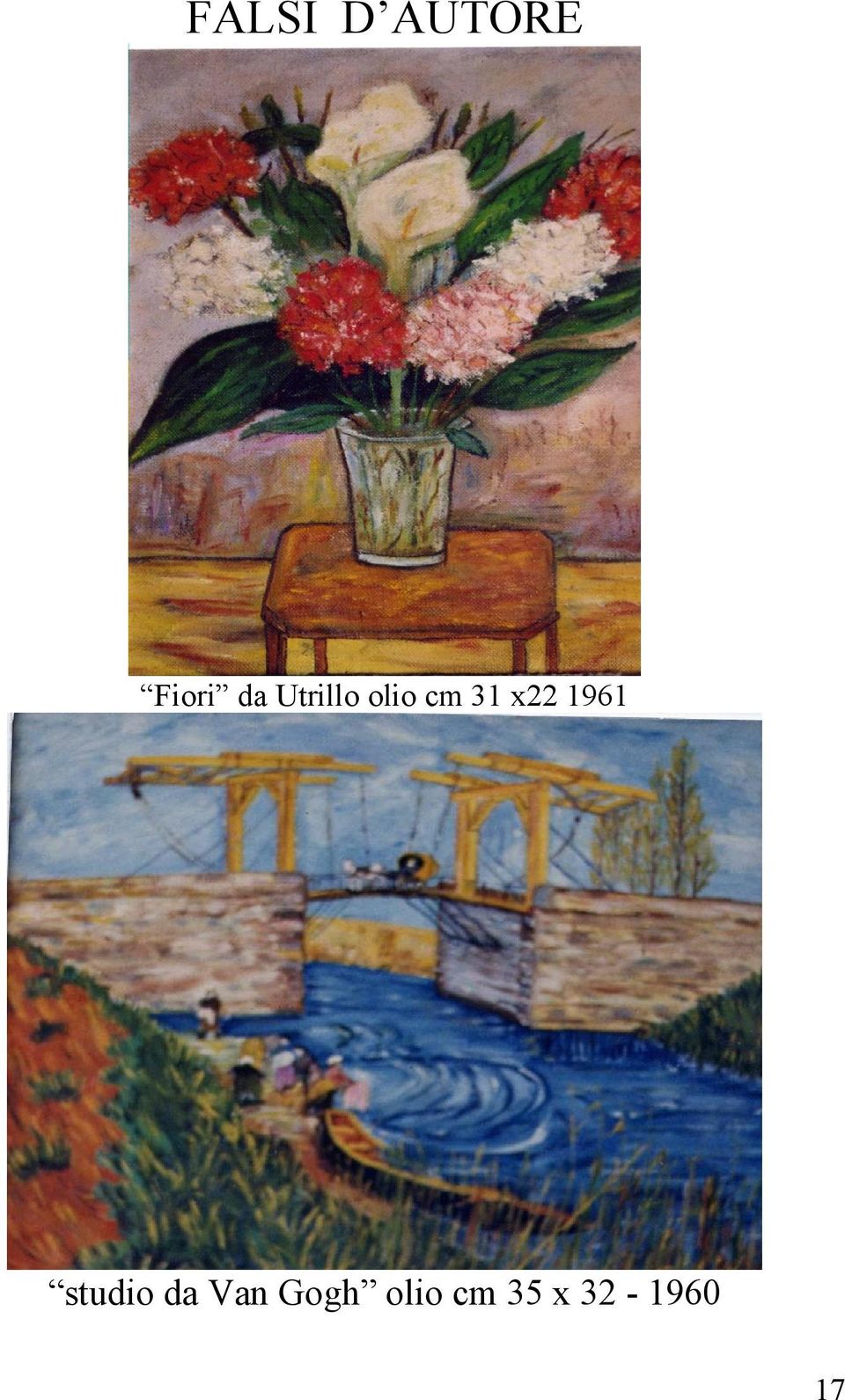 1961 studio da Van Gogh