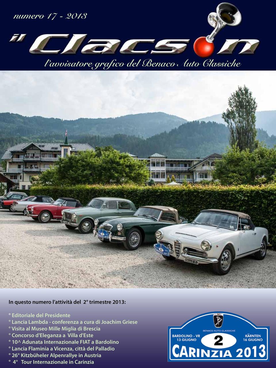 Miglia di Brescia Concorso d'eleganza a Villa d'este 10^ Adunata Internazionale FIAT a Bardolino Lancia