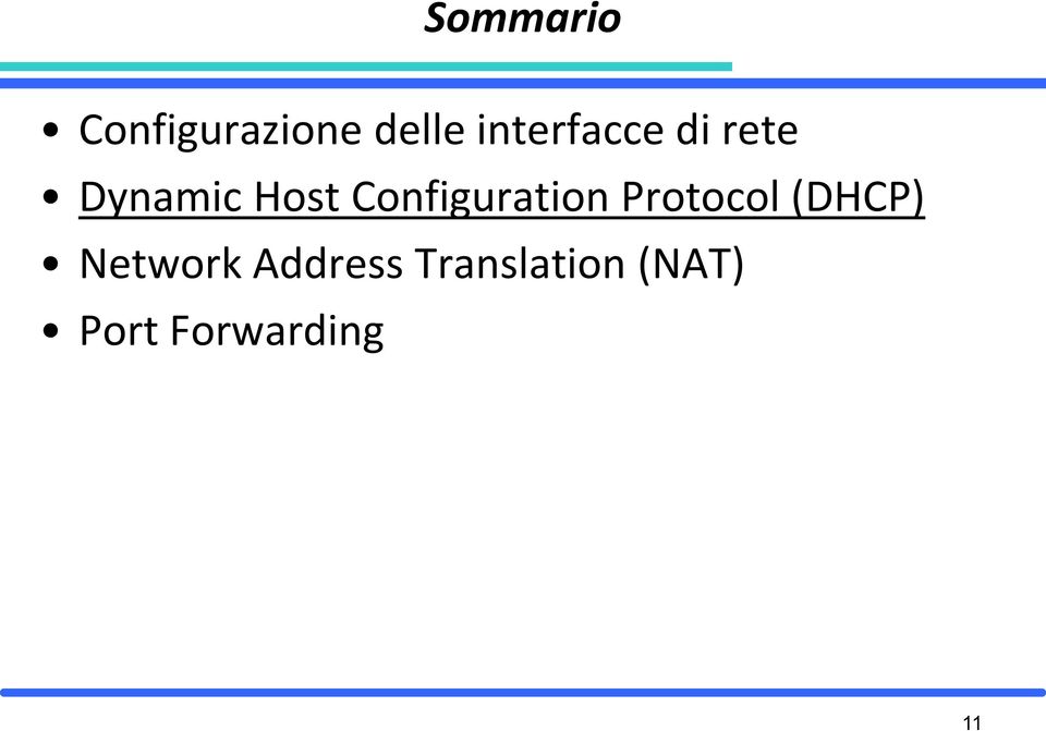 Configuration Protocol (DHCP)