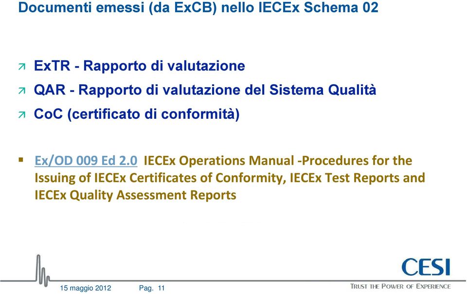 Ed 2.0 IECEx Operations Manual Procedures for the Issuingof IECEx Certificates of