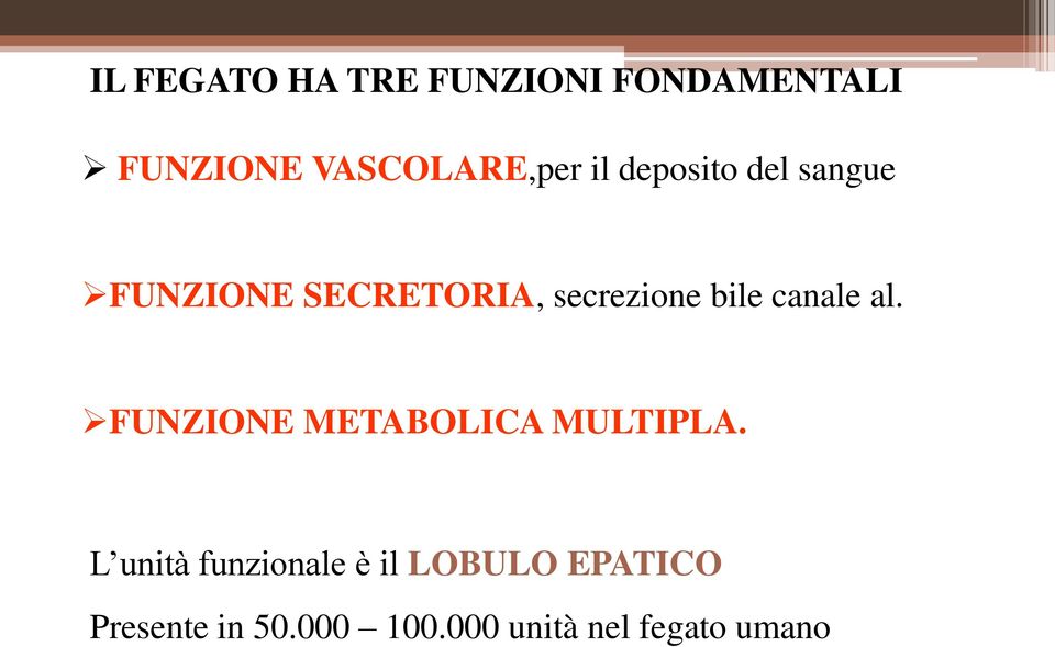 canale al. FUNZIONE METABOLICA MULTIPLA.