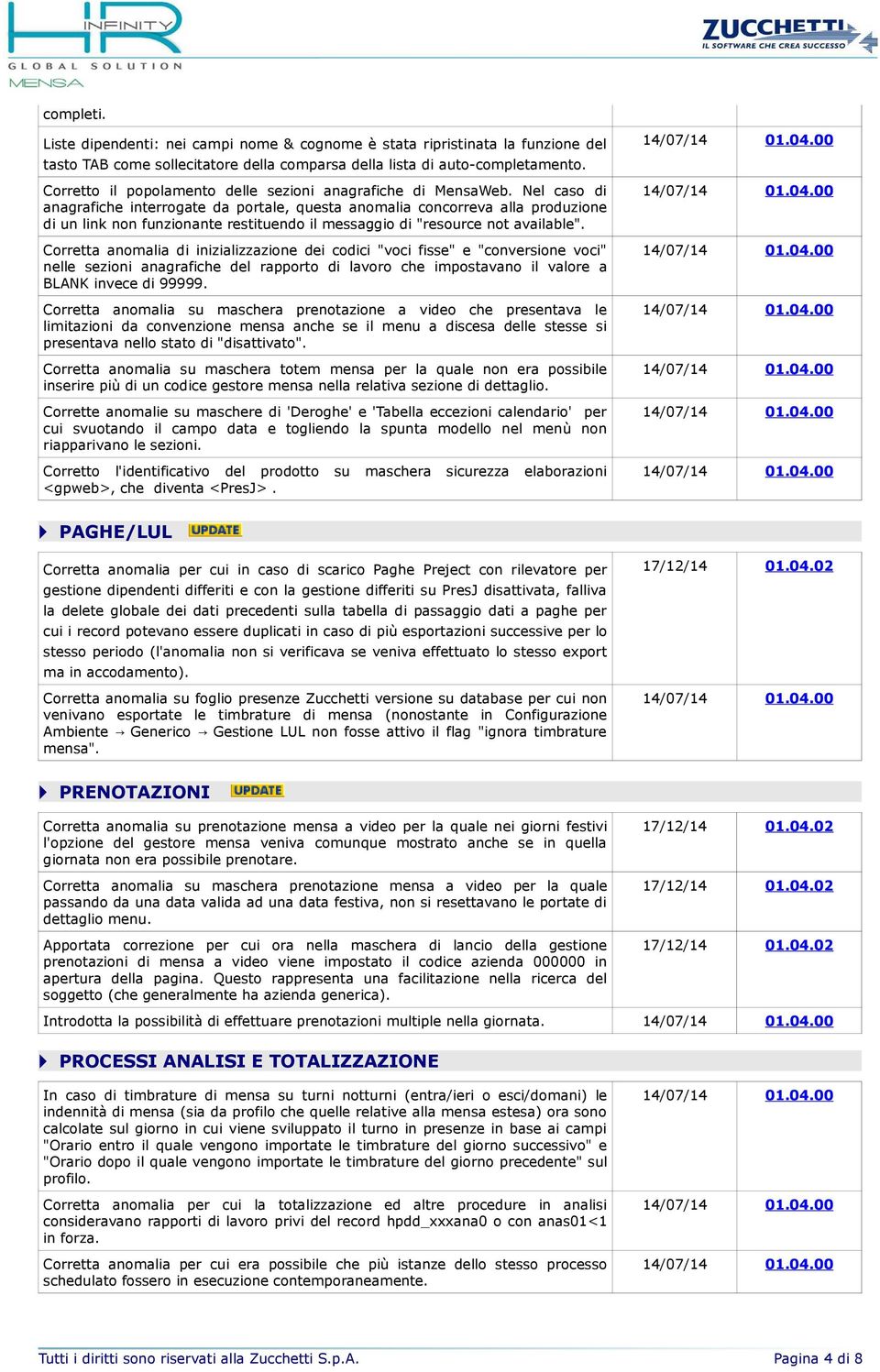 Nel caso di anagrafiche interrogate da portale, questa anomalia concorreva alla produzione di un link non funzionante restituendo il messaggio di "resource not available".